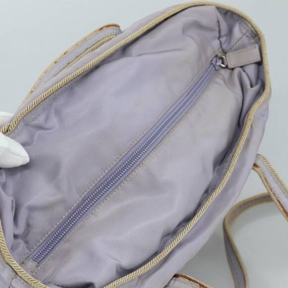 PRADA Tote Bag Nylon Purple - Picture 6 of 9